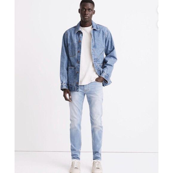 Madewell Other - Madewell Mens Slim Jeans in Alhart Wash: COOLMAX® Denim Edition Size 31 X 30